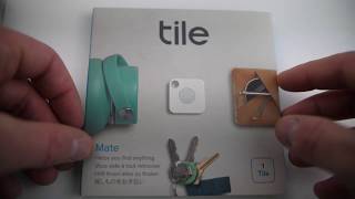 Tile Mate with Replaceable Battery Unboxing 2019 [upl. by Aloz]