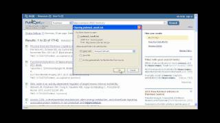 RefWorks Importing from PubMed [upl. by Lief262]