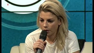 Emma Marrone e la malattia ‘L’unico ricordo brutto che ho è l’odore di disinfettante’ [upl. by Ahsirtap]