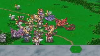 Brigandine The Legend of Forsena PSX Gameplay [upl. by Atauqal]