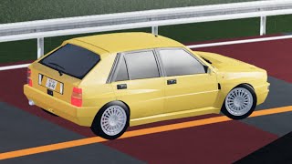 Midnight Racing Tokyo  Lancia Delta HF Integrale Evoluzione II Touge Run  Downhill  Roblox [upl. by Marylee]