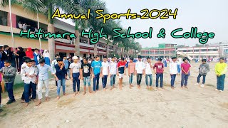 alhamdulillah annual sports2024 part2 Hatimara High School amp College [upl. by Marget]