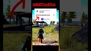 Today Freefire Redeem Code Giveaway  Rules Follow Hona Chahiye 2024 freefire ytshorts ff [upl. by Trefler702]