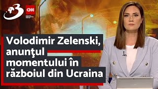 Volodimir Zelenski anunţul momentului în războiul din Ucraina  Lovitură pentru Vladimir Putin [upl. by Yroj]