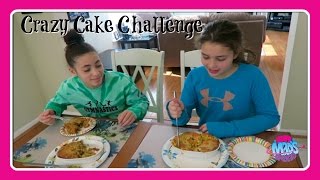 Crazy Cake Challenge  In Mads World [upl. by Yelwah991]