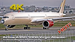 New Virgin Atlantic Airbus A3501000 RTOHOT [upl. by Aleta]