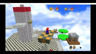 Mario Builder 64 Whomps Fortress recreated from memory [upl. by Killion186]