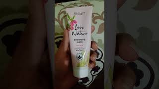 Oriflame love nature soothing mask review oriflamelovenaturesoothingmaskreview [upl. by Anitsahs]