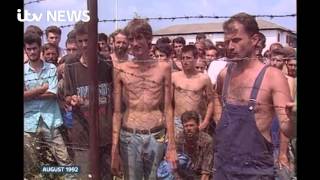 Concentration camp survivor reacts to Karadzic ruling [upl. by Rimaa]