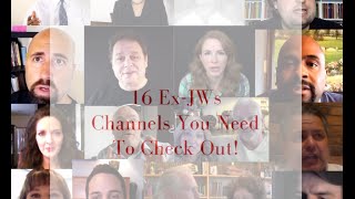 16 ExJehovahs Witnesses Channels You Need to Check [upl. by Arretahs]