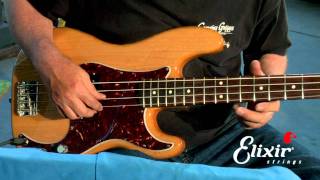 Setting Up Your Bass Guitar Intonation Adjustment Step 4 of 4  ELIXIR Strings [upl. by Nicholas]