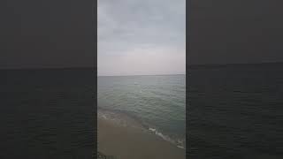 Paralia Katerini Grees октябрь2024greece beach [upl. by Nynnahs]