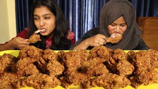 KFC Eating challenge🍗😋  Fried chicken തീറ്റ മത്സരം🔥 Food challenge malayalam [upl. by Hodosh264]