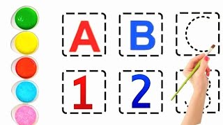 ABC a to z alphabet learn to count one two three 123 123 numbers 1 to 100 counting nursery kid [upl. by Sibie]