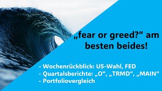 quotfear or greedquot am besten beides [upl. by Aridatha]