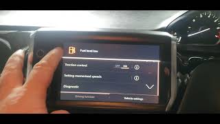 peugeot 2008 tyre warning light reset [upl. by Ailuj]