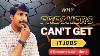 Why IT companies are not Hiring the Freshers  How to overcome Them byluckysir [upl. by Gatian]