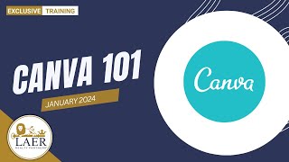 Canva 101  January 2024 [upl. by Eelam]