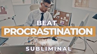 REPROGRAM Your Mind To BEAT Procrastination  Subliminal Messages  THETA binaural beats [upl. by Clova]