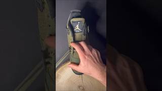 Jordan sneaker lace 🔥🚀 How to lace new jordans  shoe tie tutorial for sneakerheads shorts [upl. by Shama]