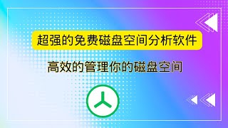 treesize超强的免费磁盘空间分析软件 高效的管理磁盘空间 完美解决磁盘空间不足 磁盘爆红 [upl. by Adnyl]