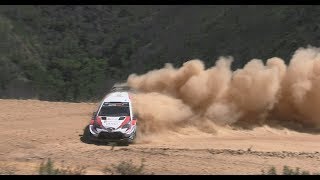 DAY 1 Highlights ARGANIL WRC Vodafone Rally Portugal 2019 [upl. by Freedman]