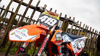 Hawkstone International 2022  EMX125 Race 1 [upl. by Jochebed50]