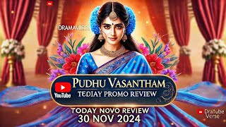 pudhu vasantham promo  30 Nov 2024  pudhu vasantham serial today promo review pudhuvasantham [upl. by Lokkin252]