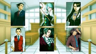 Phoenix Wright All 6 DS Examination Allegro Themes [upl. by Atteuqal]