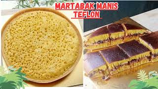 Resep MARTABAK MANIS TEFLON  Anti gagal [upl. by Feldman390]