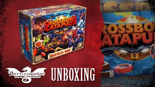 Crossbows amp Catapults Kickstarter  Unboxing [upl. by Darej796]