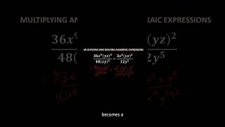 Multiplying and Dividing Algebraic fractions best method [upl. by Winters114]