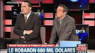 C5N  EL EXPEDIENTE LA GRAN ESTAFA A PABLO LESCANO [upl. by Mayeda223]