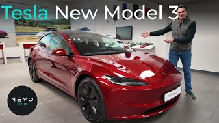 AllNew Tesla Model 3  Whats Changed [upl. by Lluj475]