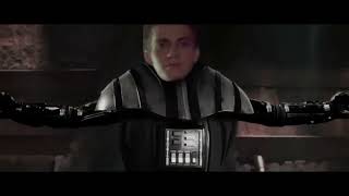 Anakin turns into Darth Vader to defeat Count Dooku [upl. by Ardnuasac300]