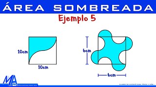 Áreas sombreadas  Ejemplo 5 [upl. by Aicilehp]