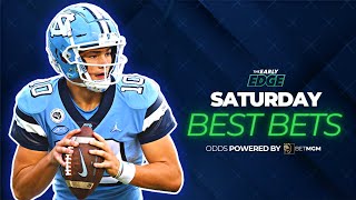 Saturdays BEST BETS College Football Week 3 Picks  The Early Edge [upl. by Akierdna]