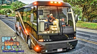 Billionaires Family Road Trip in GTA 5 Lets Go to Work GTA 5 Mods 4K [upl. by Roma]