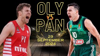 Panathinaikos AKTOR vs Olympiacos  Super Cup Final  29 September 2024 [upl. by Lau460]