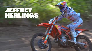 Jeffrey Herlings  Sand Practice at the Local Track [upl. by Ayikal]