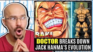 DOCTOR breaks down JACK HANMAS SURGICAL TRANSFORMATION [upl. by Eemak]