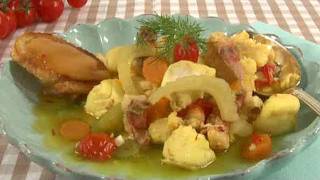 Rezept Bouillabaisse  Französische Fischsuppe mit leckerer Rouille [upl. by Queena862]