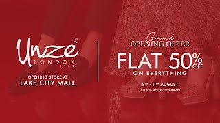 Mega Store Opening in Lake City Lahore 🤩  Flat 50 off On Everything [upl. by Haldane]