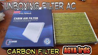 Ganti Filter AC agya dengan Ken Carbon [upl. by Letsirk]