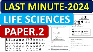 LAST MINUTE LIFE SCIENCES P2 2024 PRELIME EXAM GRADE 12 GAUTENG THUNDEREDUC BY MSAIDI [upl. by Martha]