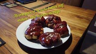 Moorkoppen  Bossche Bollen zelf maken [upl. by Gothurd]