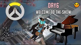 DAY6 데이식스  Welcome to the Show 오버워치 피아노 overwatch piano cover [upl. by Ecyal836]