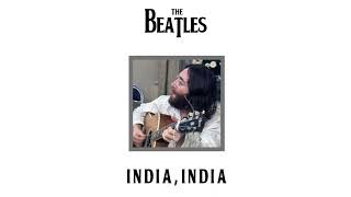 AI The Beatles  India India [upl. by Malda]