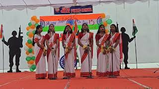 Vandana on occasion of independence day at JKR PUBLIC SCHOOL GOHANA [upl. by Cousins]