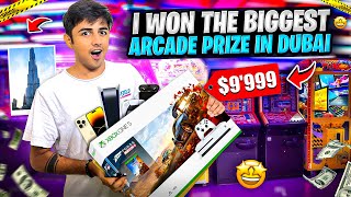 I Hacked Dubai’s Biggest Arcade Game🕹️ Machine🎰  All Got Amazed😱  Police Complaint👮‍♂️ Mann Vlogs [upl. by Oriaj473]